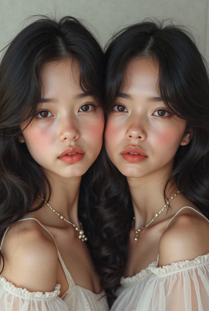 asian girl ,slut, 1girl,wearing jewelry, makeup,wearing makeup, long beautiful hair