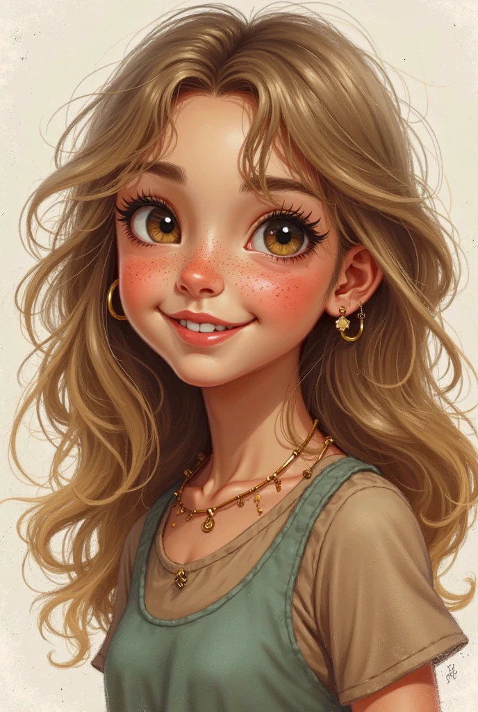 (cute 18yo Welsh girl's face and body by J. Scott Campbell and Chris Leib and Brad Kunkle:1.45), (brown_haired:1.15), (huge smile:1.05), v neck evening gown, (big bright eyes:1.05)