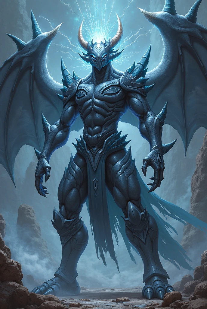 ((Men)) ((man)) devil, Fallen Angel, has six wings, is surrounded by flames or bright light, bat wings, winged figure, usually depicted with open wings and surrounded by light, be with multiple wings, has the appearance of human, alien gris y devil con alas y a menudo se representa con objetos simbólicos, devil, lucifer, satan, vassago, morning Star.