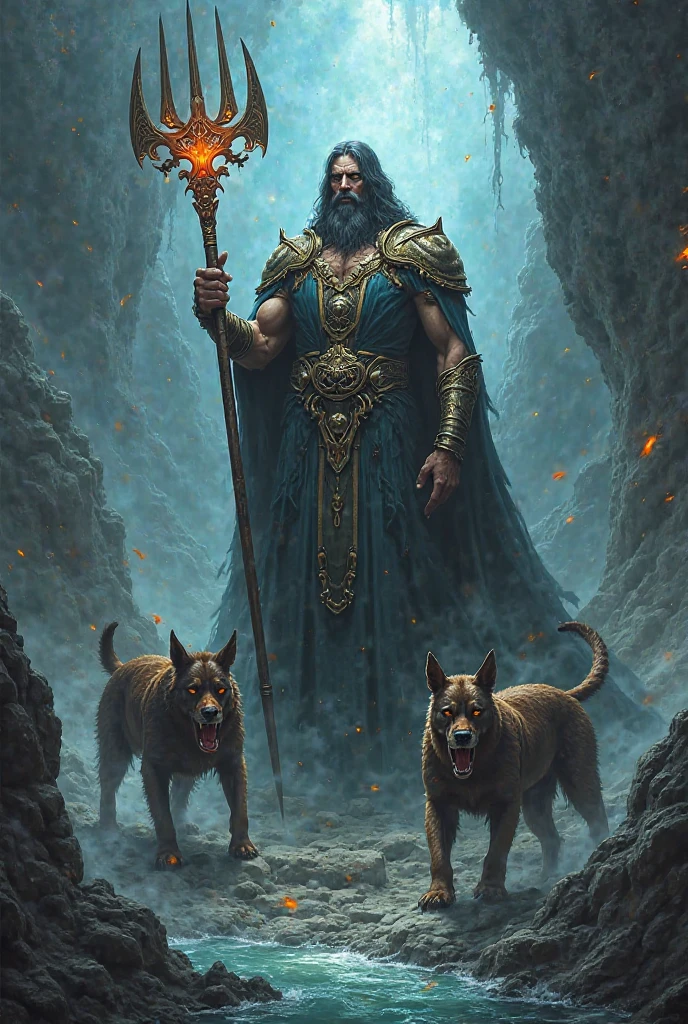 Write an overview of Hades, the Greek god of the Underworld. Include details about his role, characteristics, and the nature of the Underworld itself. Describe how Hades governs this dark and enigmatic realm, the different regions within it, such as the Elysian Fields and Tartarus, and how his dominion over these areas impacts his life and relationships.
