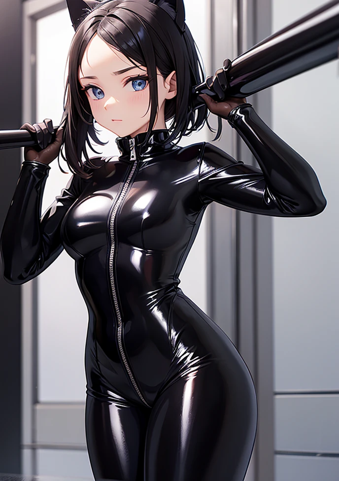 ninja,15 years old boy like a beautiful girl,anime art,((((covered penis,testicles,bulge,solo,leotard,fusion of Sci-fi combat costume and leotard and v front extra high leg and cool desing costume)))),(((sexy pose,cowboy shot,long pony tail,black hair))),(high detailr face,high detailr eyeasterpiece}}}}}},{{{{best quality}}}},{{all intricate}},perfect composition, 8k, high quality, sharp focus, solo,digital art,