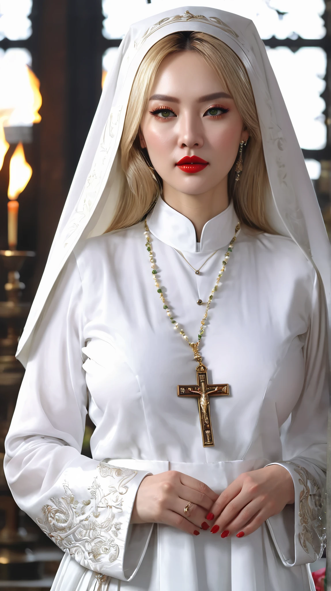 Minimalist, <lora:MaudAdamsSDXL-000008:1>, upper-body portrait of MaudAdamsSDXL in mormon clothes,, Simple, clean, uncluttered, modern, elegant