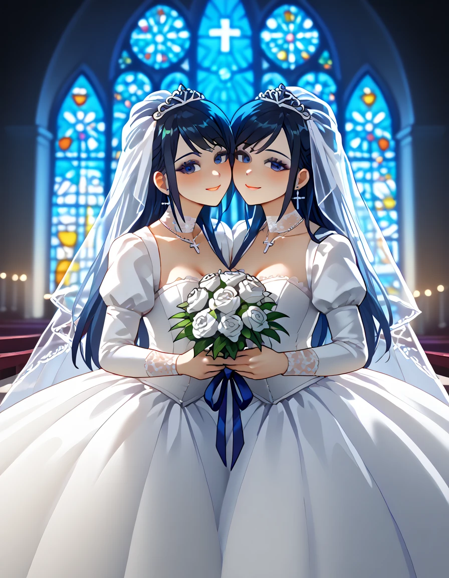 hight resolution, top-quality, ultra-quality, The ultra-detailliert, lighting like a movie、full of sweat、Wearing sweat、(((((Sexy Precure All Stars Wedding))))、、、((not wearing underwear、beautiful nipples、Open、Pretty Cure in love))((Anatomy accurately))