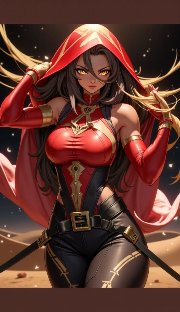 ((Best quality)), ((masterpiece)), (detailed), The Scarlet Witch