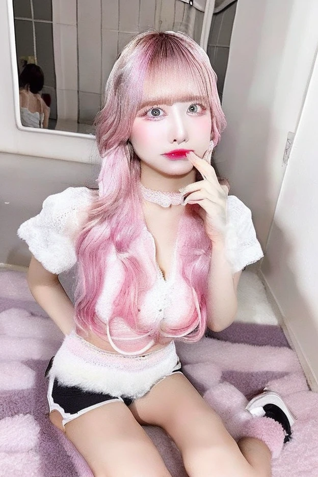 Blowjob　Pink Hair