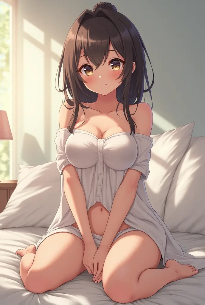 anime girl without clothes
