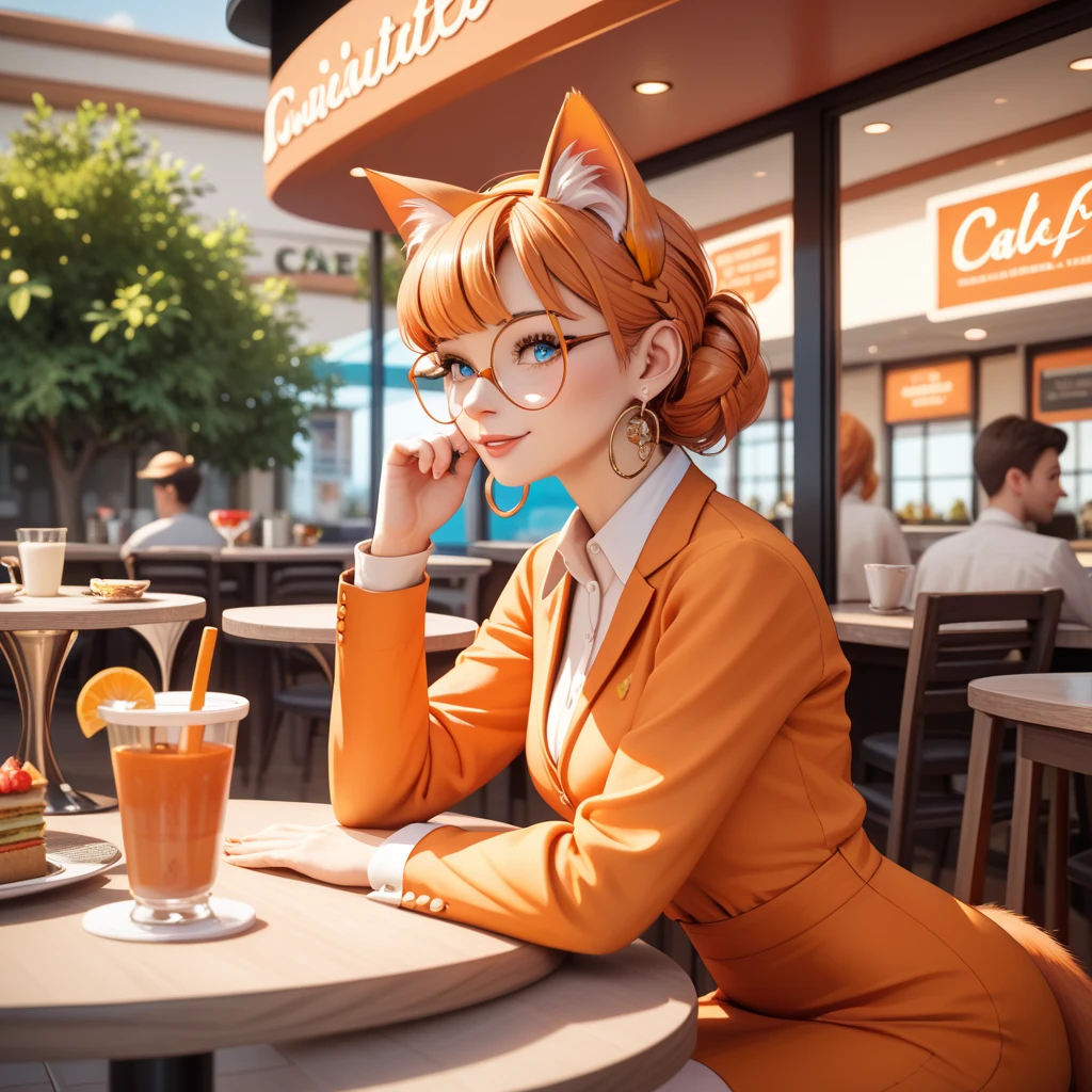 <lora:povAcrossTable_v008Beta:0.5> <lora:aprnil:0.4> , aprnil, a woman in yellow jumpsuit, short red hair (european appearance, photorealistic:1.4, pov across table:1, table, sitting on a chair, sitting, china restaurant, food, cafe), (masterpiece, sidelighting)