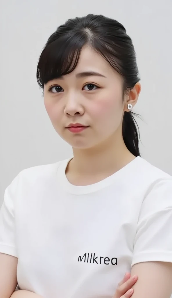 arafed woman with a black shirt and a black shirt, Shiori Teshirogi, 奈良美智, chiaki nanami, iwakura lain, tsugumi ohba, kotegawa yui, akiko takase, lain iwakura, Yuka Kazami, chiho