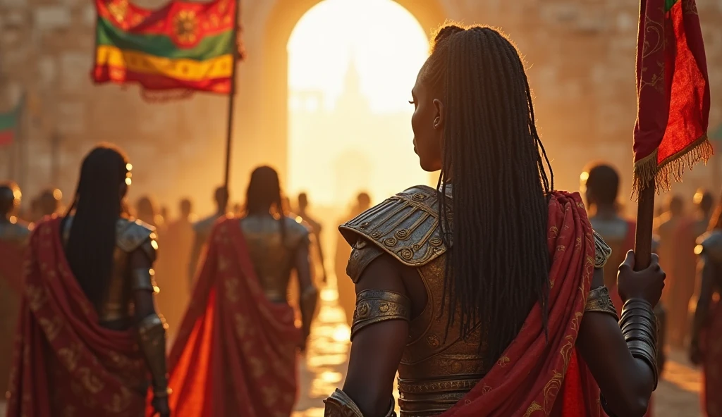 a female rapper in formal rugby armour wear, hip hop motifs, playing rugby rap gestures, 1girl, detailed facial features, hyperrealistic, intricate details, vibrant colors, dramatic lighting, cinematic composition, award-winning digital art, photorealistic, 8k, best quality