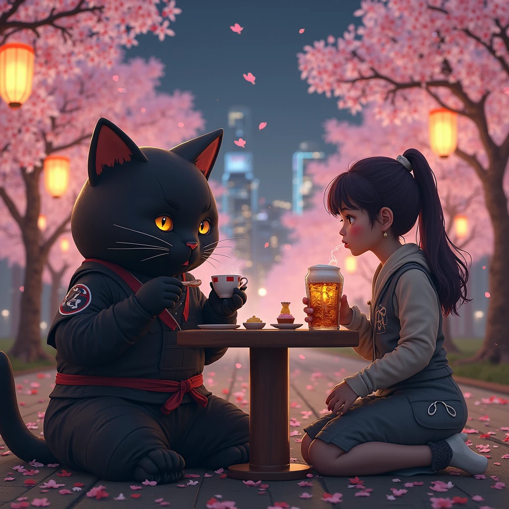 (masterpiece photo realistic, octane-render):1.4, Hannah Hoech, The Dancing Black Cat, The black cat samurai pioneered an era of world-traveling culture through photomontage, collage, mixed media, and (beer:1.33). (a photo of Carlsberg, the highest quality beer. A filled jug):1.21, and filled beer mug:1.21, CANON RF28-70 mm F/2.0 LUSM, golden hour ice camera photography ,double exposure prism, And a cute anime_girl, (detailed green eyes, jet-black hair,colored inner green ombre hair multicolored hair,antenna hair):1.21,BREAK, effect: fluffy bubbles:1.46, ethereal lighting, (dim light, ray tracing, Faintly emerge from the darkness):1.3,
