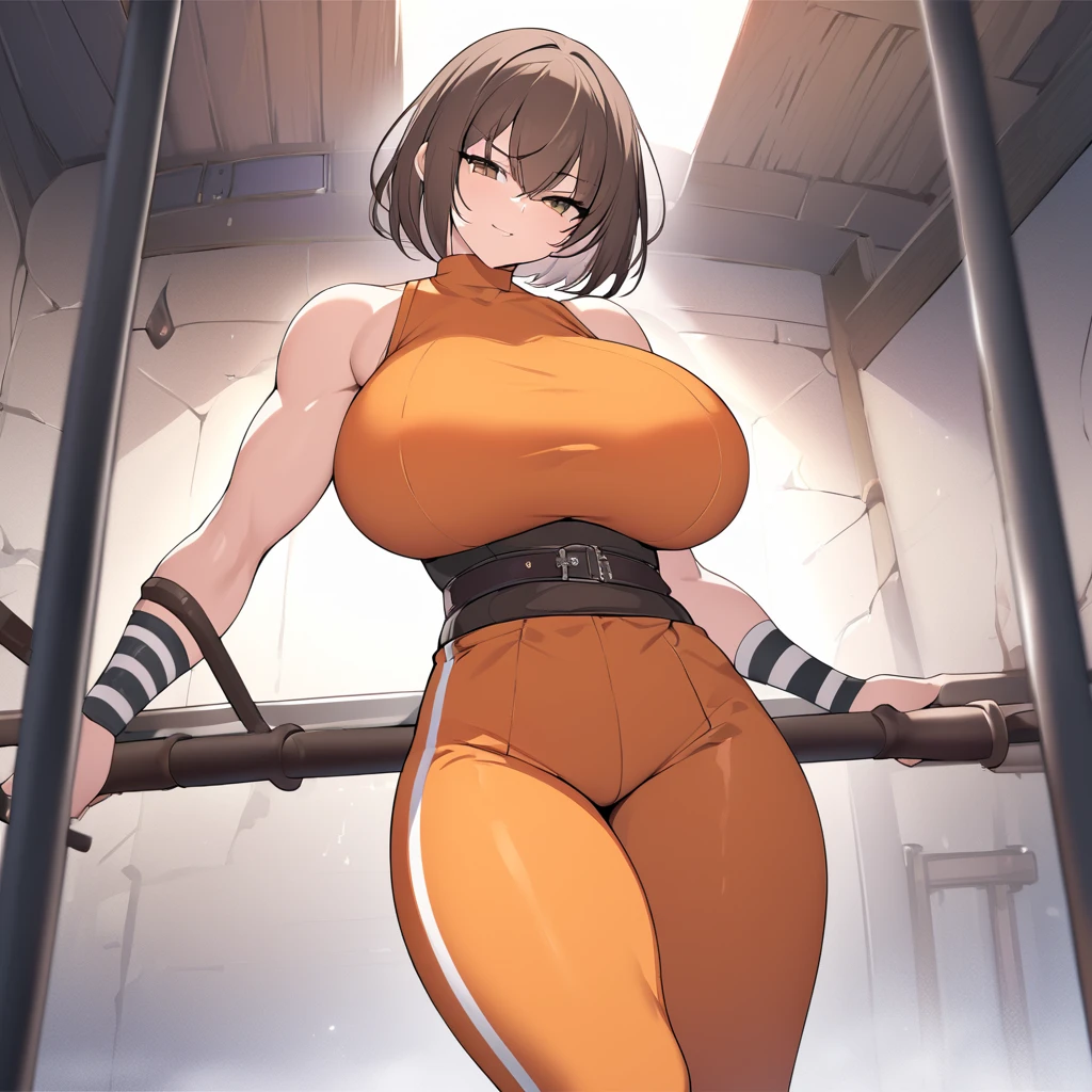 Sol is a tall, young woman with green eyes and brown skin. She sports short, ruffled black hair. Sol wears a white tube top that exposes her cleavage and midriff, as well as white arm warmers that cover her elbows. She wears white shorts, along with white detached pants that reach slightly past her knees. The pants feature large slits that reveal her inner thighs, and are connected to her shorts via o-rings. She wears white shoes, as well as a black belt on her waist that holds her grimoire. She wears the Blue Rose robe on top of everything, (sex, creampie)