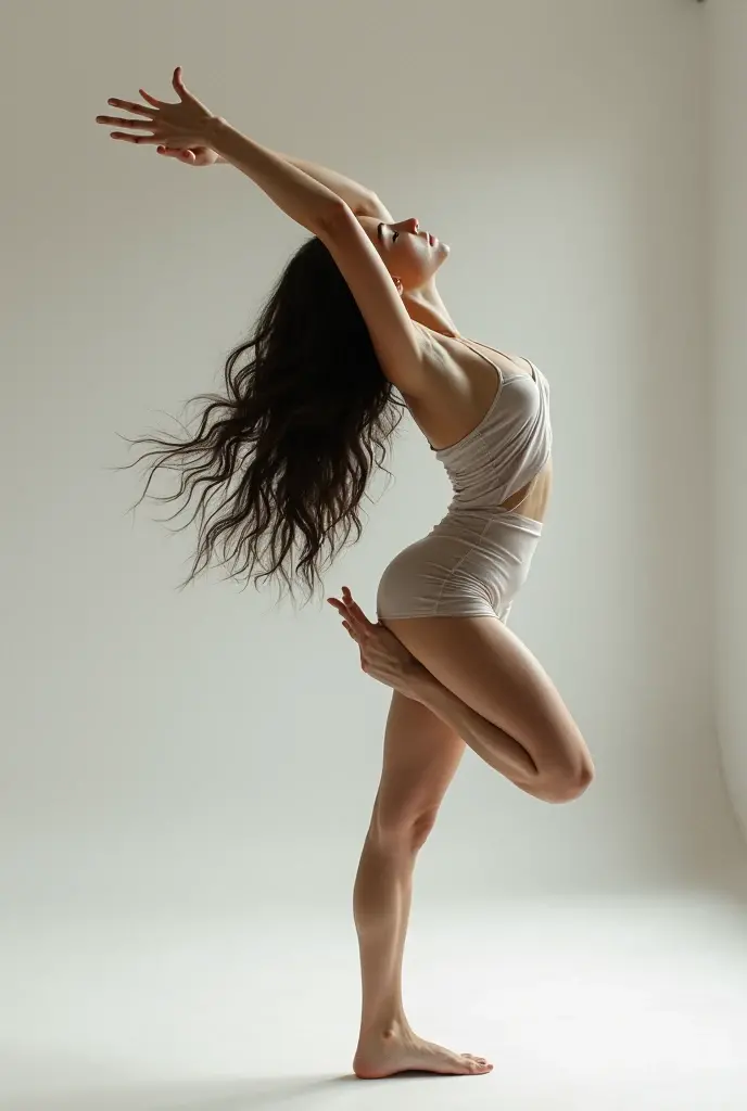 (RAW photo, highest quality), (realistic, photorealistic: 1.3), highest quality, very delicate and beautiful, wonderful, elaborate, masterpiece, perfect body, ((open legs))