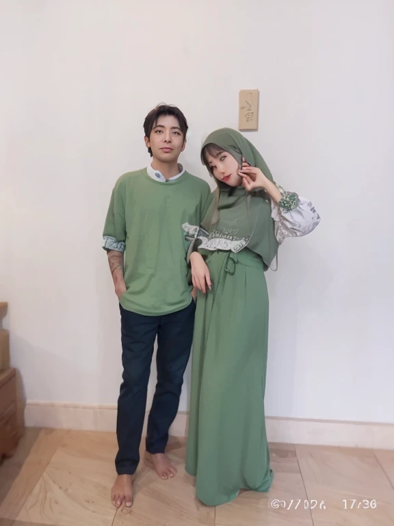 Masterpiece, Best Quality, hight resolution, beautiful girl and korean handsome boy,