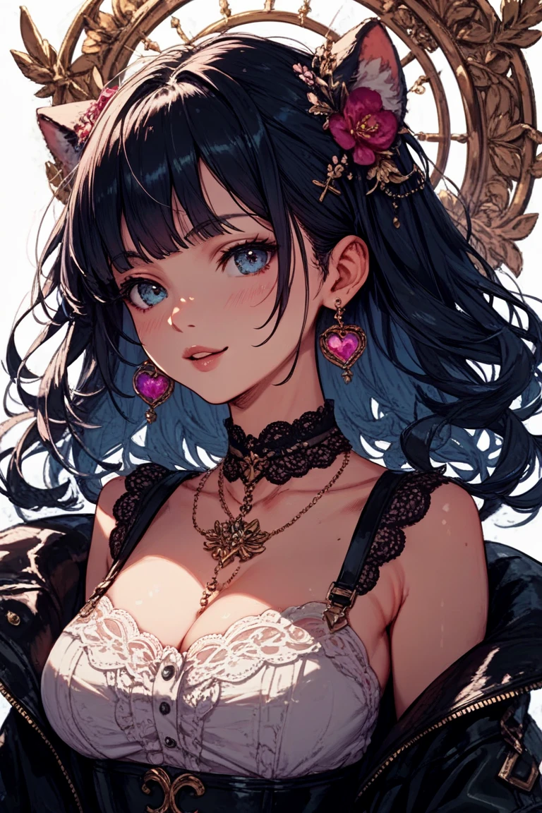 masterpiece, Highest quality, Illustration of the novel, High resolution, 18+ Adult content, Sensual, Intimate, Emotional, Passionate, romantic, sweet, Adorable, Innocent, Pure, Charmな, Charmな, Charm, mysterious, Charmな, Charmな, Immersive, Charmな, dream-like, Surreal, Imaginative, Whimsical, Artistic, Avant-garde, timeless, elegant, Sophisticated, chic, Sophisticated, personality, original, Charmな,(Cheetah Dress:1.3)、Female Band、live、((Upper Body:1.3))