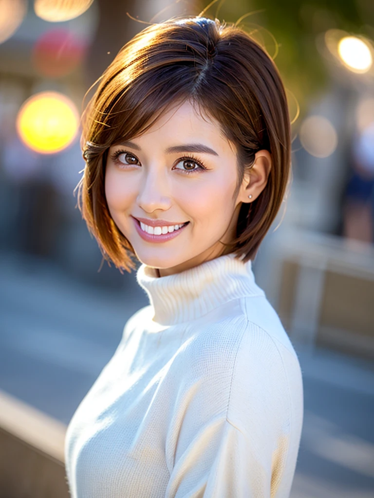 (38 years old), ((close:0.5)), glare, wool jacket,genuine leather pants、 white shirt, double eyelid, eyelash, Red lip gloss, (smile:1), ((close your eyes:0.85)), ((looking at the viewer、The whole body is reflected、Are standing)), to be born, (From above:0.2), ((no one)), (office)、Depth of written boundary、pointed red mouth、(reddish brown wet shiny short hair,,,,,,,,,),red mouth,clavicle、full body portrait、digital illustration, (Photoreal:1.3),(Raw photo),(woman standing in front of an old castle, Beautiful lawn, Squirting, Bright sunshine in the city of Modena, Italy) , 8K, Super detailed, highest quality, rough skin, anatomically correct, masterpiece , highest quality, cinematic lighting, Use perspective throughout , surrealism , ,(realistic:1. 3),(Raw photo) , black hair, light smile, short hair, bob cut, anaglyph, stereogram, (mature woman:1), (38 years old), ((close:0.5)), glare, double eyelids, lip gloss, (smile:1), ((eyes closed:0.85)), red mouth, clavicle, ((looking at the viewer)), (short hair of reddish-brown color wet and shiny,), (I can see the whole body) , Slightly thick body type , opened my eyes wide. , perfectly round eyes , fine texture