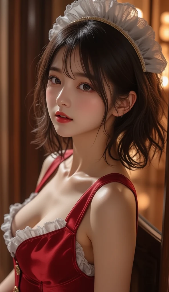 ((Masterpiece)), 1girl, super detailed face, hyper-realistic, (flirtatious expression), anime cosplay, luminous cat ears, ((angelic face)), ((incredibly beautiful eyes)), green eyes, (full body), sailor moon boots, super sexy hair, (delicate and perfect hands), super delicate and sexy body, sexy pose, ((ulzzang)), (pinterest), (super thin face), delicate features, ultra detailed, best quality, captivating beauty, sexy look, futuristic background, stars