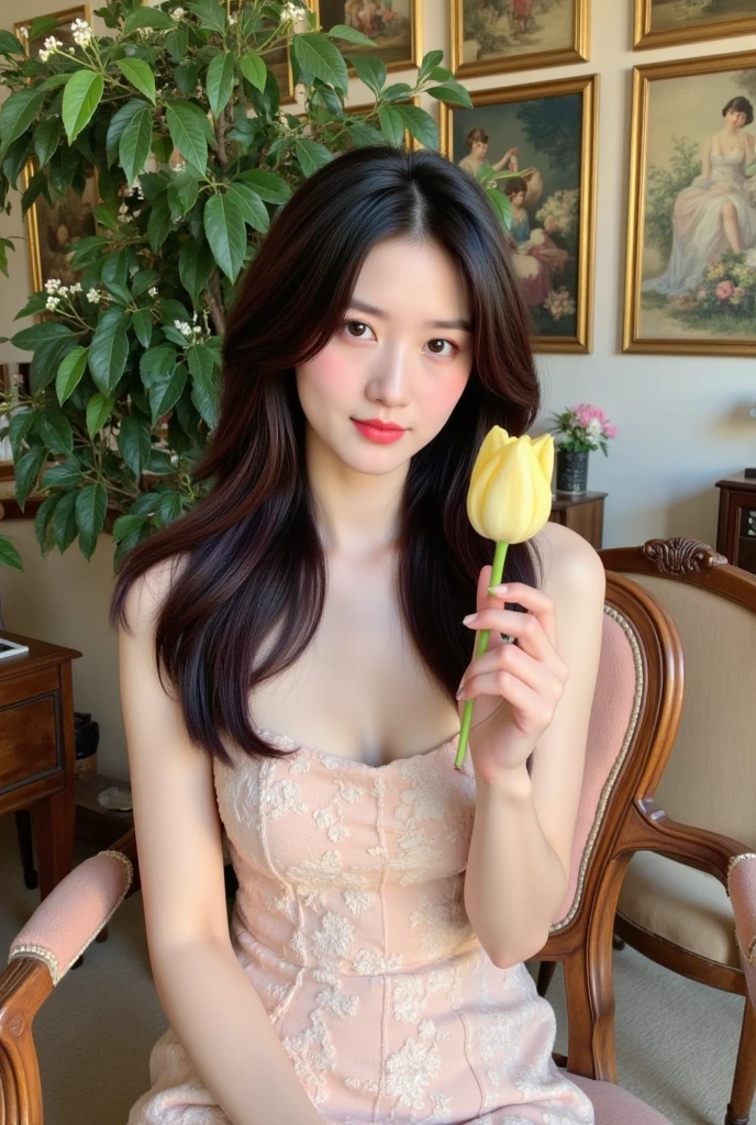 (extremely detailed CG unity 8k wallpaper, masterpiece, best quality),(dynamic angle, dynamic pose),(1 girl), black eyes, (silver hair: 1.3, red hair: 1.2, purple hair, yellow hair: 2, green hair: 1.3), white wuxia clothes, neck ribbon, beautiful face, watercolor,(((solo))),(((chest tip exposed))),background, (((see-through))),((1 girl)), (nsfw:1.2), open,,shoulders exposed,crisp breasts exposed, clothes open, torn open, , (masterpiece), (best quality), (((super detailed))), (best illustration), (best shadow), (realistic), (PureErosFace_V1:0.5), lens flare, (depth of field), (natural lighting), ultra-high resolution, (eye detail) , (brunet) , (((transparent nightdress))), (((exposed chest)), 18 years old,(((look_at_viewer))), full body in picture