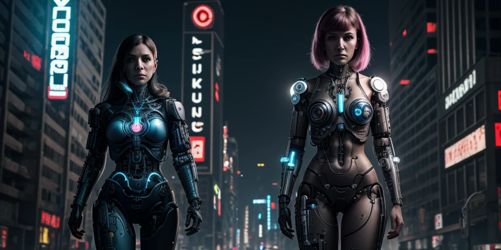 In a neon-lit metropolis of the future, where the lines between humanity and technology blur, envision the meticulous process of stable diffusion that transforms an ordinary girl into a stunning cyberpunk masterpiece. The diffusion process involves seamlessly integrating advanced cybernetic enhancements with organic elements, resulting in a harmonious synthesis of human and machine. Imagine the intricate details of this transformation, from the glowing circuitry that delicately weaves through her skin to the cybernetic eyes that shimmer with an otherworldly brilliance. Envision the vibrant interplay of neon colors, holographic tattoos, and augmented reality overlays that adorn her body, creating a mesmerizing tapestry of futuristic aesthetics. Capture the essence of her enhanced abilities, whether it's enhanced agility, neural connectivity, or cybernetic interfaces that empower her in the cyberpunk world. Explore the fusion of elegance and technology, and bring forth the image of a cyberpunk girl who not only navigates the urban dystopia with grace but also exudes a captivating allure that transcends the boundaries of the digital and organic realms.
