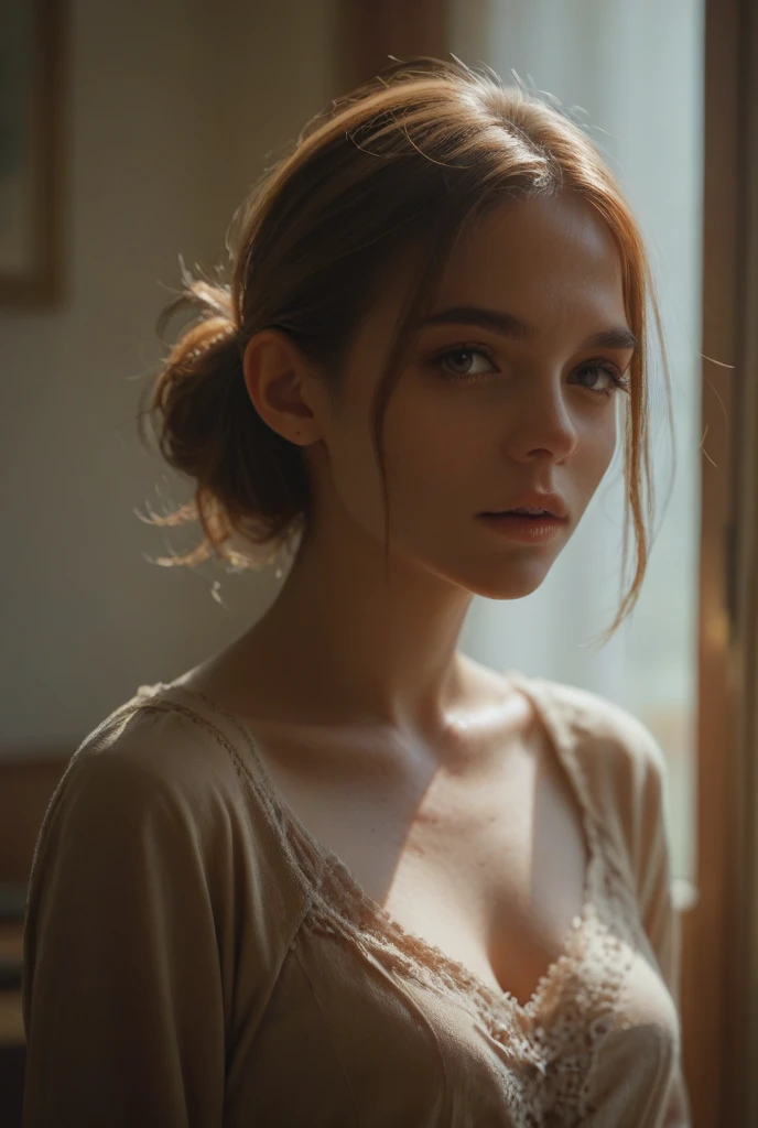 Human female good looking and masterpiece