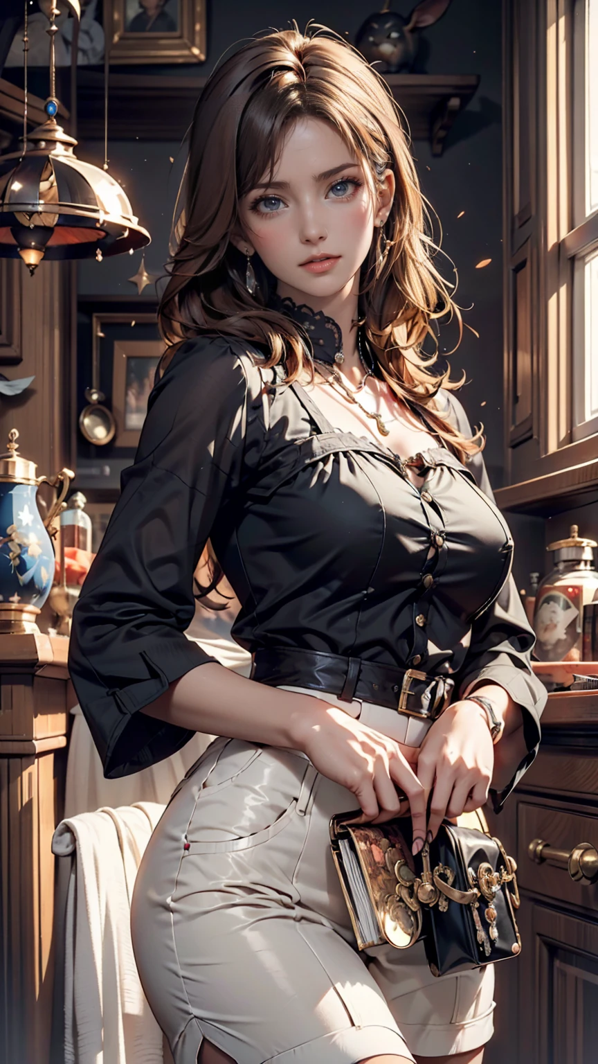 pin-up  photo of a cowgirl model,  old school photos, sepia toned images, old Daguerreotypes styled