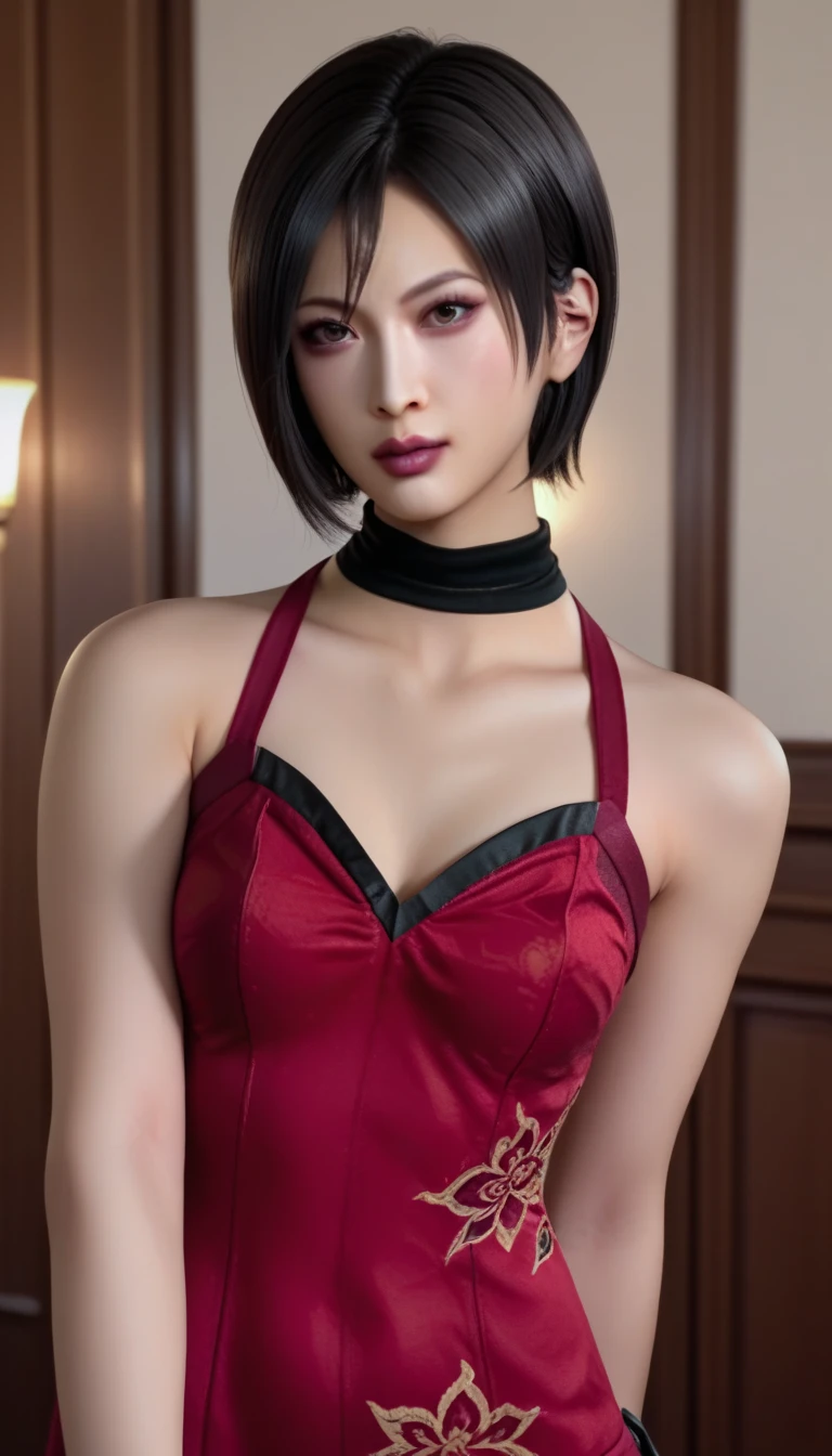 45-year-old Japan beauty,Slender body、Naked with swimsuit marks、Perfect Eyes、Realistic 3D images,Bust is very very very small、Full body nude image、The background is a room in a love hotel building.、Poses that emphasize breasts、High-quality photos、Hairless genitals、Clear, sharp images of the lower body、Masterpiece 8K(1.3)、Lying in bed、Smiling