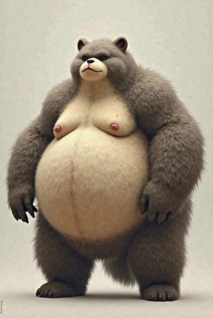 (Highest Quality, 4k, masterpiece, Amazing Details:1.1), ((anthro obese brown bear female)) ((having sex)) with a ((massive anthro gray wolf)) near a lake, large breast, detailed , spread , canine sheath, short bear tail, deep blue eyes, E671, lens 50mm f/2.0, (realistic fur, detailed fur texture:1.2), ((photorealistic) (POV)), {(on back), (spreading legs), (missionary), (visibly aroused)}