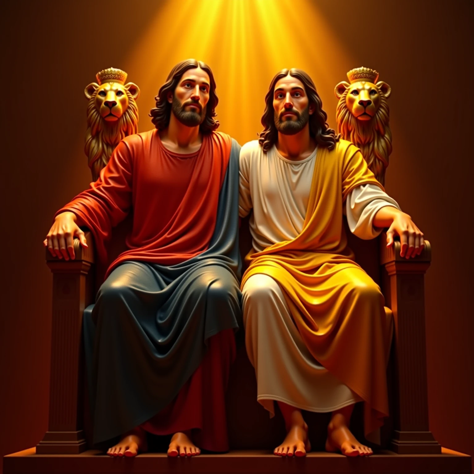 12 apostles sitting on thrones to judge the nations of the earth --auto --s2