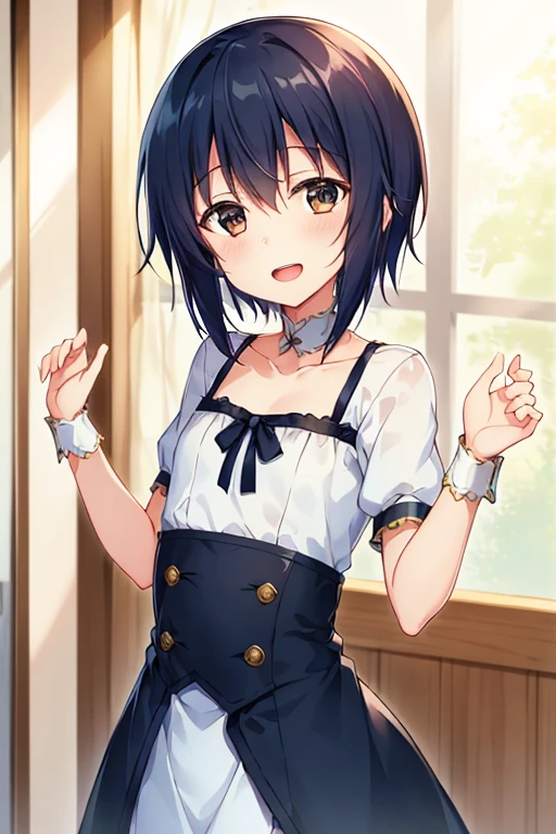 (((Man under the bar counter))))、((Receiving guests)))、Girl being teased、Effective lighting、sake、Girls bar at night、Sexy clothes、(((Being molested under the counter)))、While talking to a customer across the counter、Pleasant expression、blush、Drooling、Watery eye、Panting