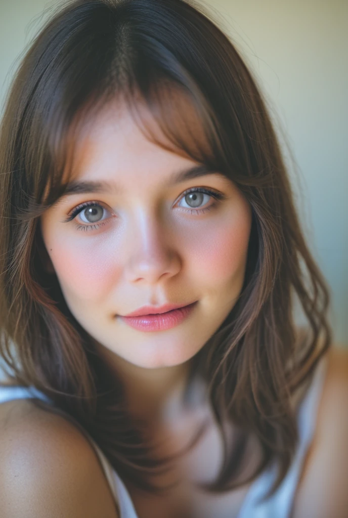 <lora:ChrissieBeauchamp:0.8>, full color portrait of a young woman, natural light, RAW photo, subject, 8k uhd, dslr, soft lighting, high quality, film grain, Fujifilm XT3, Nikon D850