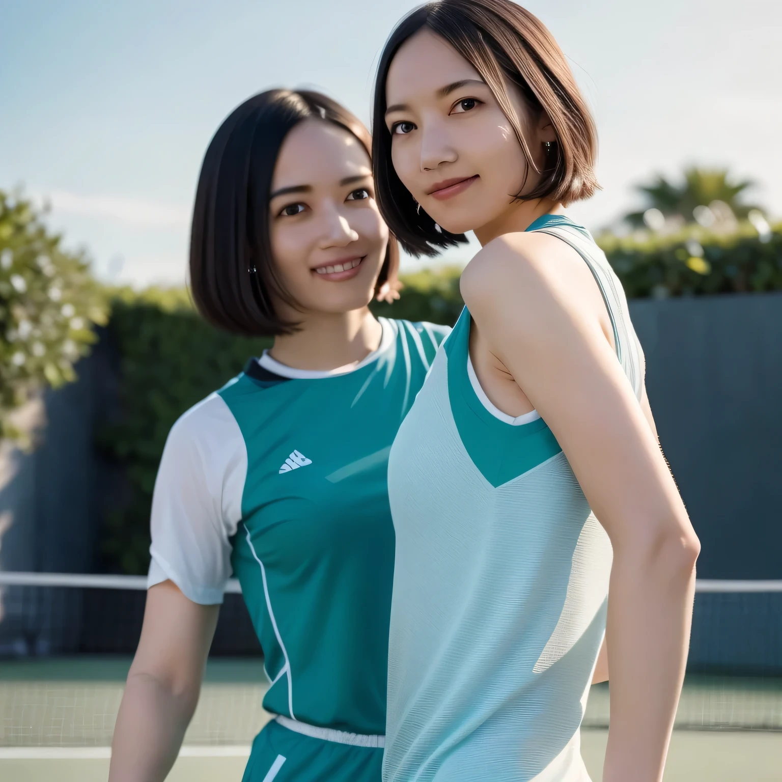 Fencing with two people