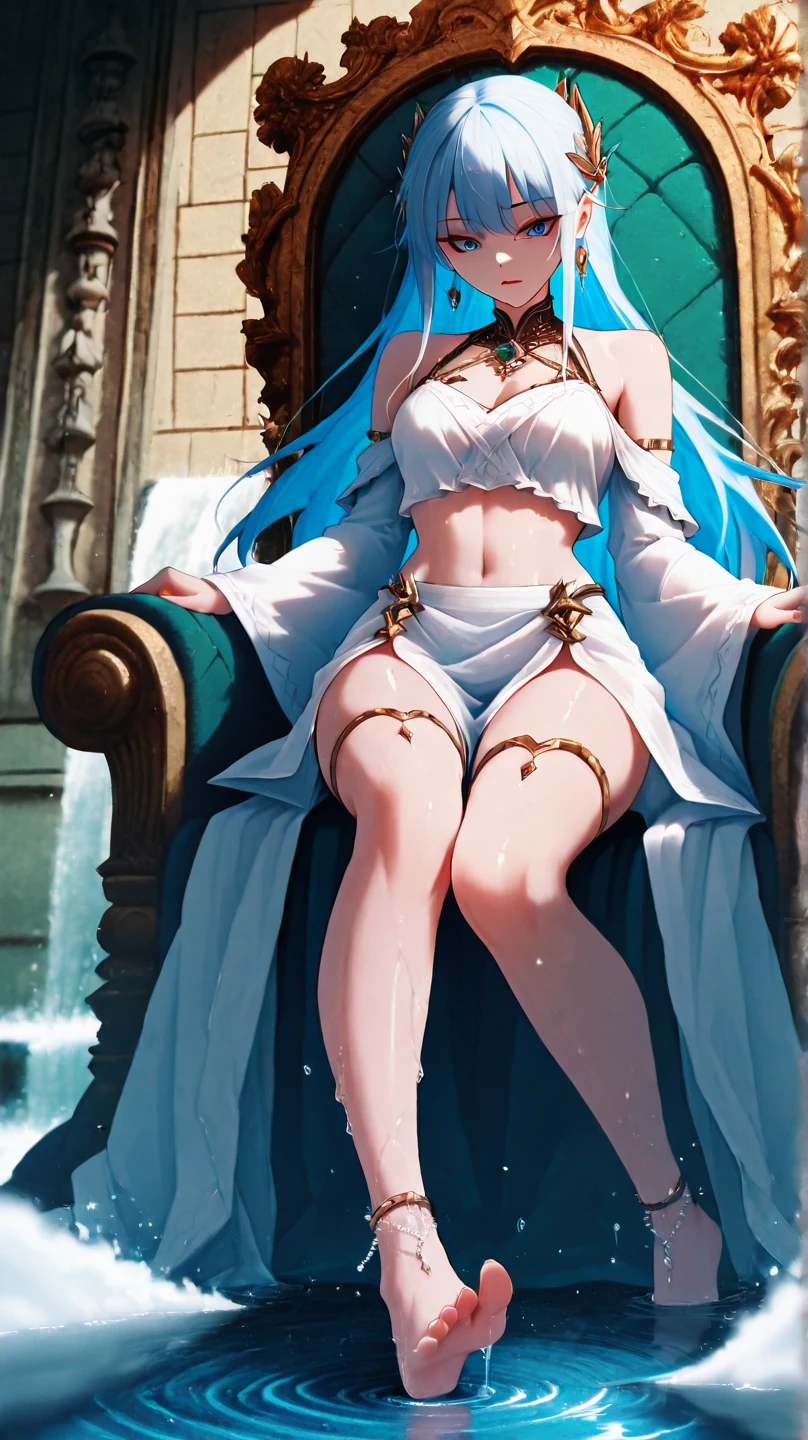 (masterpiece, 4K ,Super detailed:1.2), (anime:1), whole body側面図, jRPG Characters, jRPG Characters art, RPG Characters, View Viewer, Gladiator, (Medieval), whole body, (Perfect quality), Pure white background, Lots of white space, whole bodyが写っている, whole body写真, Heavy equipment, , Adult women