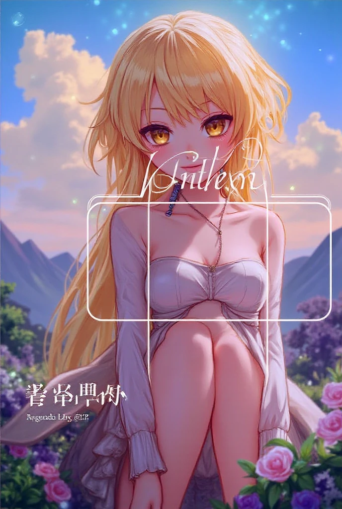 [best quality,masterpiece:10], (from below:1.5),1girl, dsann, blonde hair, long hair, twintails, swept bangs, blue eyes, large breasts, huge ass, sitting, cherry blossoms, city, sunset sky, (nude), nipples, sakura tree, looking at viewer, smile, happy, FE16 <lora:dsann-v2:1> <lora:add_detail:0.5> <lora:FE16-Style LoCon v2:0.5>