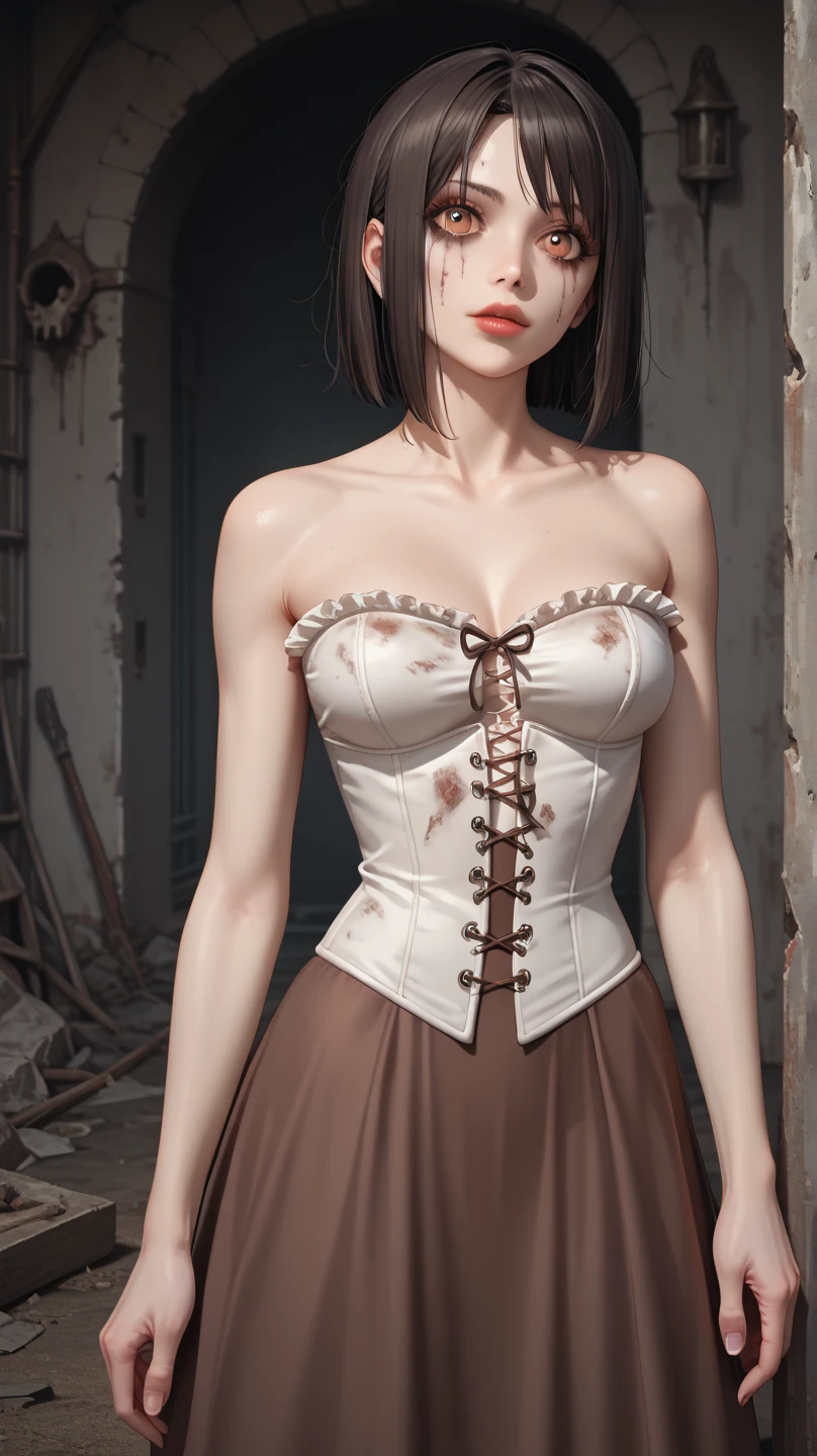 milf, mature female, busty, huge , huge breasts, hentai, high detail, close up, symmetrical, high quality, absurdres, high res, ultrasharp, 8K, masterpiece, extreme attention to detail, perfect face,Realistic, (masterpiece, top quality, best quality,) very detailed, most detailed, (1woman:1.3), nsfw, smile, red lips, kate beckinsale face, long hair, nipples, nipple, pointy nipple,