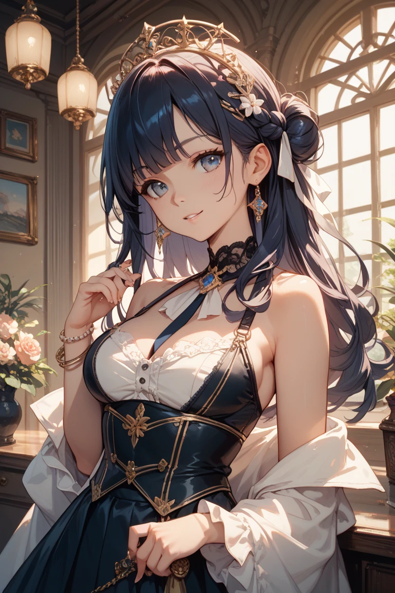 （tmasterpiece），Exquisite details，The picture is fine，smiling girl