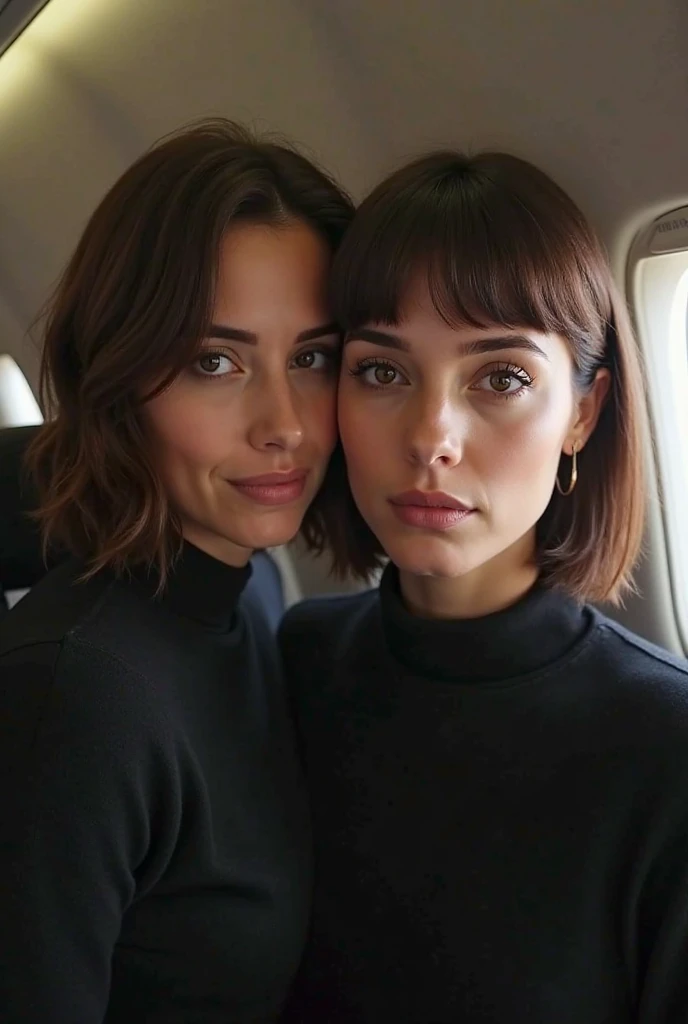 Make Jennifer Lawrence and Emma Stone look like black-haired twin sisters