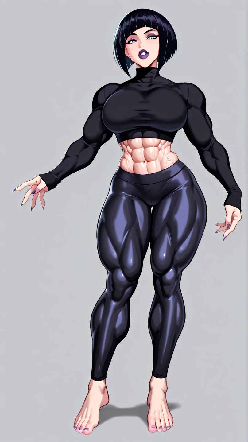 Full body image of Colette Tatou from Ratatouille, full body in image, long hair, female body, curvy body, dynamic pose, detailed pose, simple background, expressive face, focus on face, line art, sketch