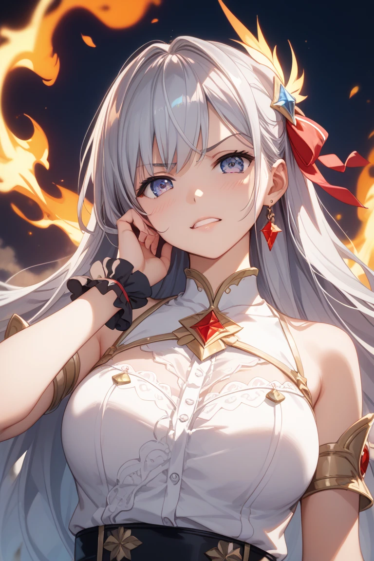 Highest quality, High definition beauty,  (Ultra-high resolution,8k), Ultra-high definition 4K, Perfect Anatomy, ((The three pure shrine maidens)), Detailed shrine maiden costume, Dynamic composition, In the Storm, Big Breasts, Soft Skin, Glowing Skin, Bright lighting, 非常に激Shii雨, god々Shii, Professional photography techniques, Stretching oneself