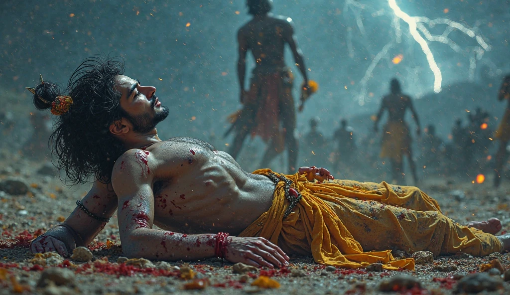 Sand mahabharat ground krishna bs beeshma
