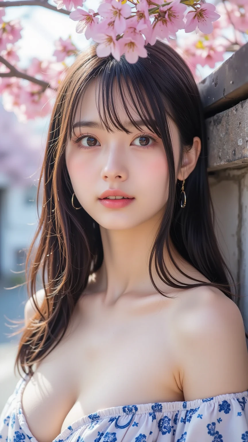 One Girl, (strapless micro bikini,Nipples are visible:1.8,
(RAW Photos, highest quality), (Realistic, Realistic:1.4), Tabletop,
Very delicate and beautiful, Very detailed, 2k wallpaper, wonderful, In detail, Very small breasts、Small breasted girl、
Very detailedな CG Unity 8K 壁紙, Very detailedな, High resolution, Soft Light,
Beautiful detailed girl, Very detailedな目と顔, Beautiful and detailed nose, Beautiful details, Cinema Lighting,
Winter Night View, Illumination of the street trees at Roppongi Hills, that'it's snowing,
Perfect Anatomy, Slender body,bangs, View your audience, Shyness、Full body pose、Soft Breasts、topless:1.7,