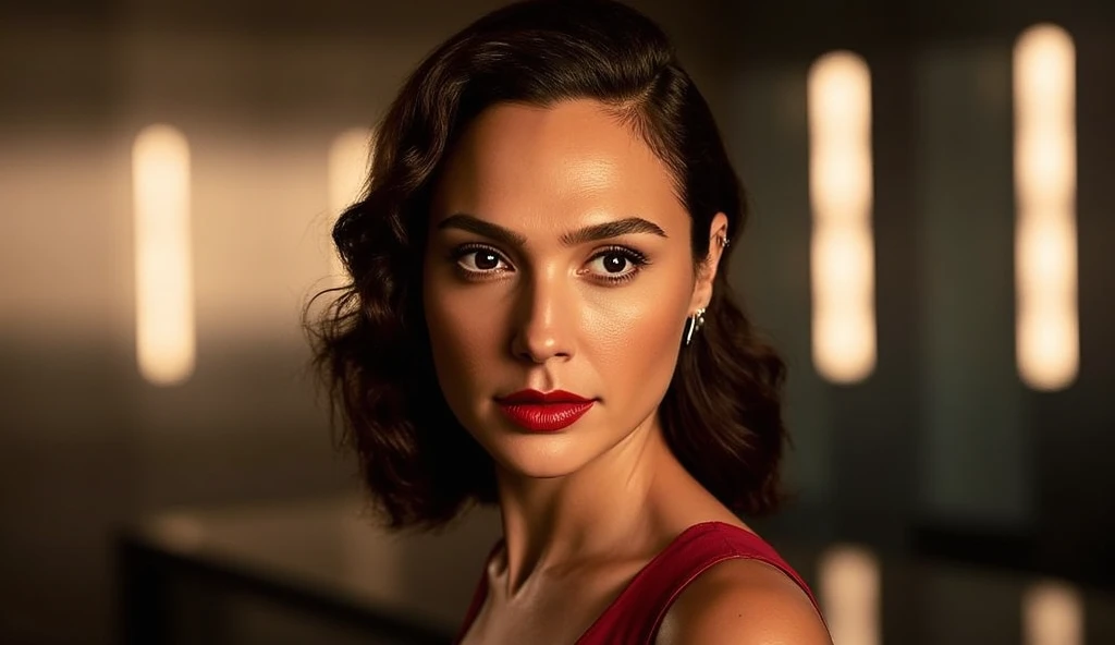 A photo of Gal Gadot, very detailed, clean, high quality, sharp image