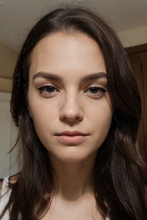 une fille trés realiste entrain d'enlever ses sous vetement pour la camera