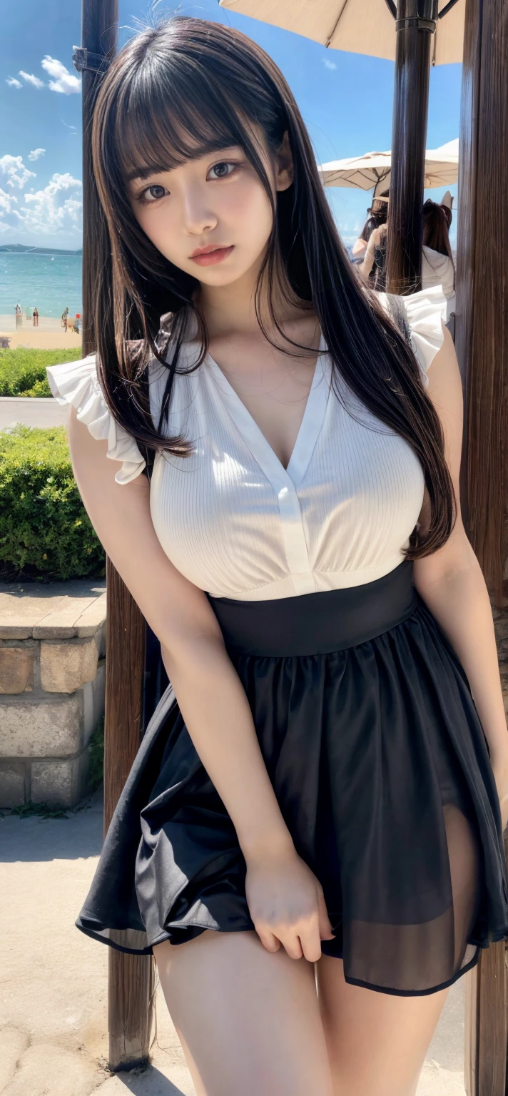 (Very delicate and beautiful:1.2)super model,,Big Breasts,Beautiful breasts,voluptuous,【bike shorts】,,【3girls】,,highest quality, High resolution, 8K,, Large Breasts,,Panty shot, Vivid details,Frills ,Idol Group,Idol Costumes,mini skirt,Girl kicking,blush,Sweet smile