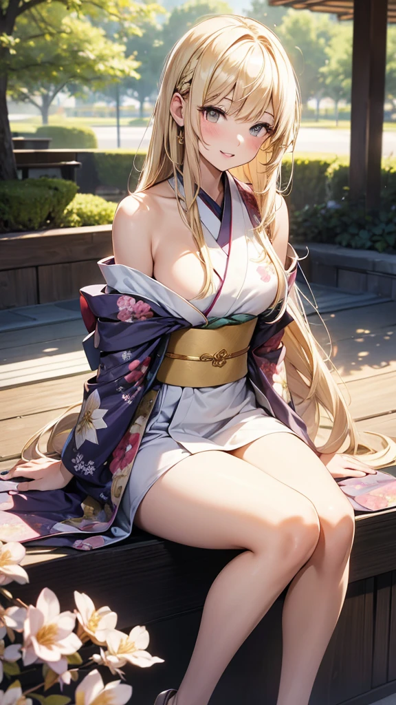 (masterpiece:1.2, Highest quality), (Realistic, photoRealistic:1.4), Beautiful illustrations, (Natural Side Lighting, Cinema Lighting), Looking at the audience, whole body, (Front view), 1 girl, Perfect Face, Symmetrical cute face, Glowing Skin, Baby Face, Long eyelashes, (Large Breasts), (Wide Hips),Beautiful Hair, Beautiful Face, Beautiful and beautiful eyes, Beautiful body, Beautiful breasts, Beautiful thighs, Beautiful legs, Beautiful fingers,(Beautiful views),(Cute Smile:1.2, wonderful), Japanese, high school girl,(Long Hair:1.8, Straight hair:1.7, Golden Hair), Parted bangs, Blue Sky Eyes, Long eyelashes, (Thick thighs),whole bodyが見える, Leaning forward,Dynamic Angle, Perfect body,Very embarrassing panic smile, A character based on the Sengoku warlord Tokugawa Ieyasu,Her outfit incorporates Tokugawa Ieyasu'The background is a dynamic seascape in the style of Katsushika Hokusai,The colors are vibrant and the sky is full of stars、Touch is full of movement.