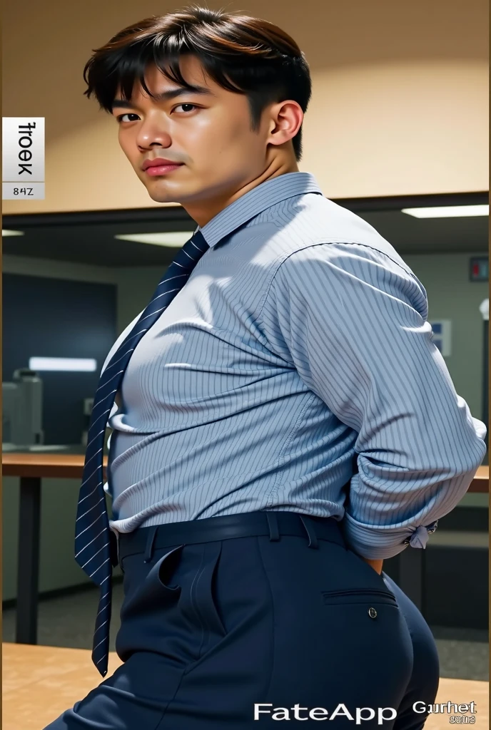 40 years old,Hidetoshi Nakata,(Kogoro Mori 1.3),whole body,Lean,muscle,office,black,foot,Suit,foot抬起,sofa,Baldhead ,transparent,Thick body hair,underwear,Topless,Densely hairy,Fortitude,HD,With a mustache