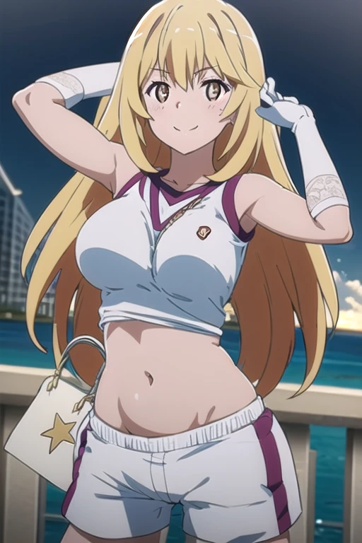 anime girl in a yellow bra with a purple bow and yellow panty、very short blonde girl、girl with yellow eyes、seductive anime girl、clothing:yellow bra、yellow panties、anime moe art style、big breasts、girl with very big breasts、(anime girl)、attractive anime girl、naughty anime style、Beautiful charming anime teen、Smooth anime CG art、indoor、cleavage、bra with an yellow、panty with an yellow、whole body、a girl is standing、digital anime art!!、female focus、perfect body、pretty anime girl、full body、anime best girl、solo、underwear only、Bra and panties only、8k!!、High resolution!!、