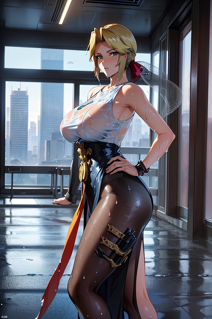 ((Anime, nsfw)), mai shiranui, mais, breasts topless