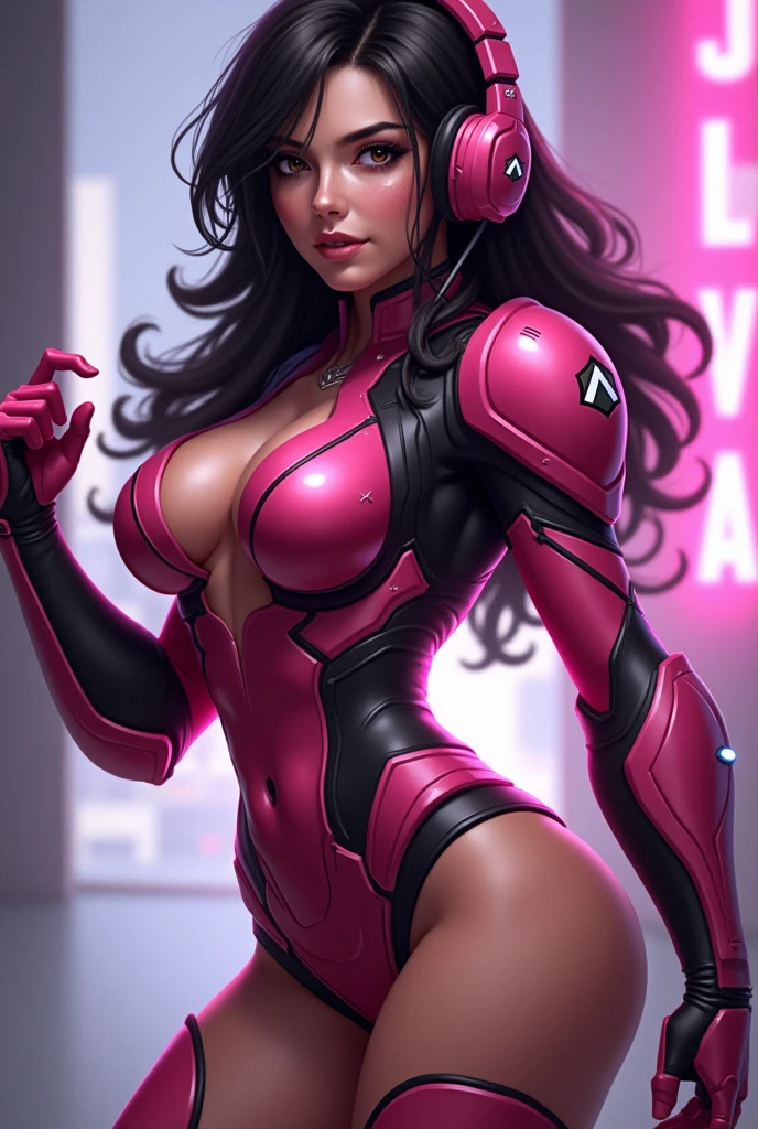 A fantz monster design, Cute police robot [style-rustmagic]，Policewoman robot ，Half-human, tmasterpiece，（tmasterpiece，top-quality，best qualityer），cabellos largos dorados，bobo head, side parted hair，（Police 1.6），wear police cap，Police badge，cycle，（Riding on a motorcycle），grinning smile，collars，Laser cloth，Sexy bikini，，glitter drawing，Correct anatomy，Detailed face, Detailed eyes，Chest exposed，Background with：Cidade futuristica，exteriors，fluorescent light，sense of science and technology，revealing breasts，Exposing thighs，Expose the genitals，Long hair and long meat，Sensual and sensual，