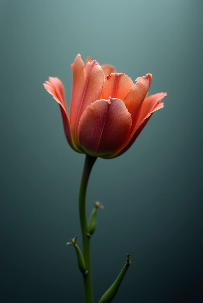  portrait of an (liquid metal of a 1single tulip flower: 1.5)), dynamic color liquid metal tulip petals, open flower, dynamic background, vivid liquid metal tulip, close up portrait, dynamic background, High Detail, Ultra High Quality, High Resolution, 16K Resolution, Ultra HD Pictures, 3D rendering Ultra Realistic, Clear Details, Realistic Detail, Ultra High Definition,rpg portrait,