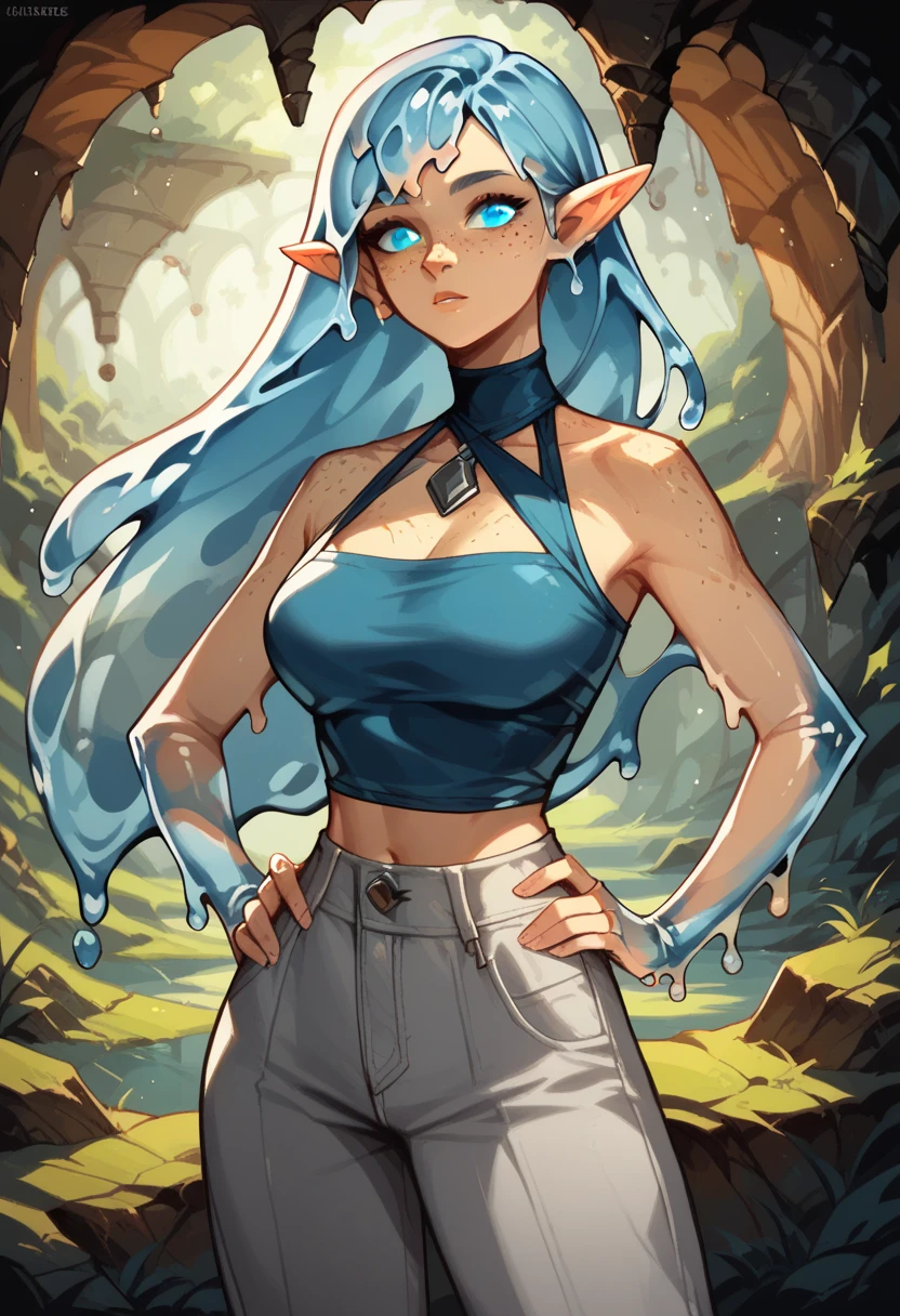Highest quality, masterpiece,Gray Hair, blue eyes, Upper Body,Gorgeous Background,One girl, Flowing Hair