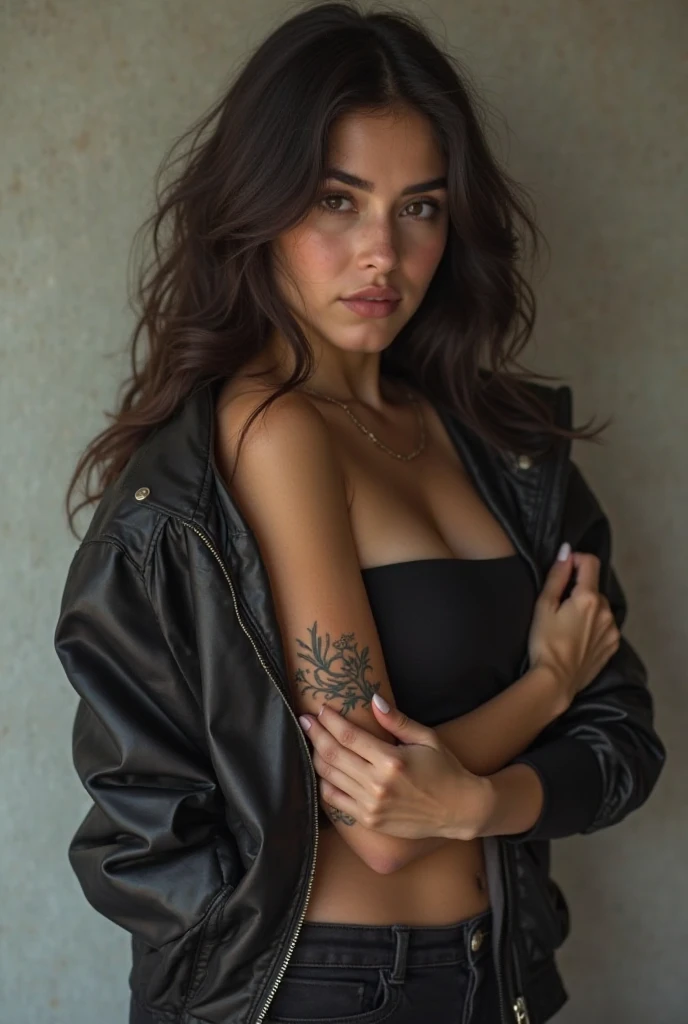 Alexeevafap,<lora:Alexv3:0.8>,1girl,realistic,detailed,8k,<lora:more_details:1>,in a tight black dress,